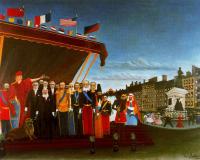 Henri Rousseau - The Representatives of Foreign Powers Coming to Salute the Republic as a Sign of Peace